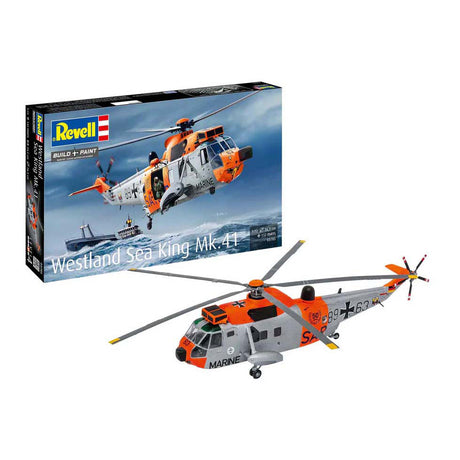 Maquette Revell - Westland Sea King Mk. 41 1:72 - 132 pièces.