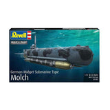 Maquette Revell - sous-marin allemand type Molch 1:72 - 35 pcs.