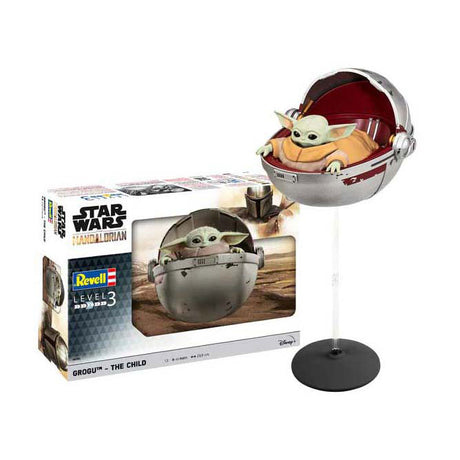 Revell kit de construction star wars - grogu l'enfant le mandalorien 1:3 - 43 pcs.
