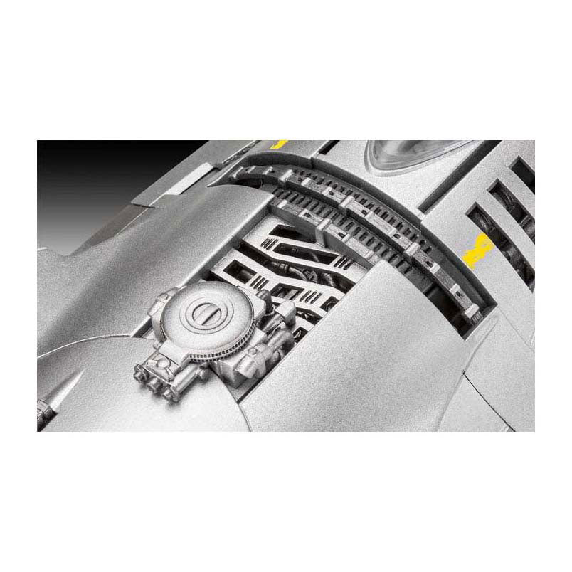 Revell maquette star wars - n1 starfighter le mandalorien 1:24 - 77 pcs.