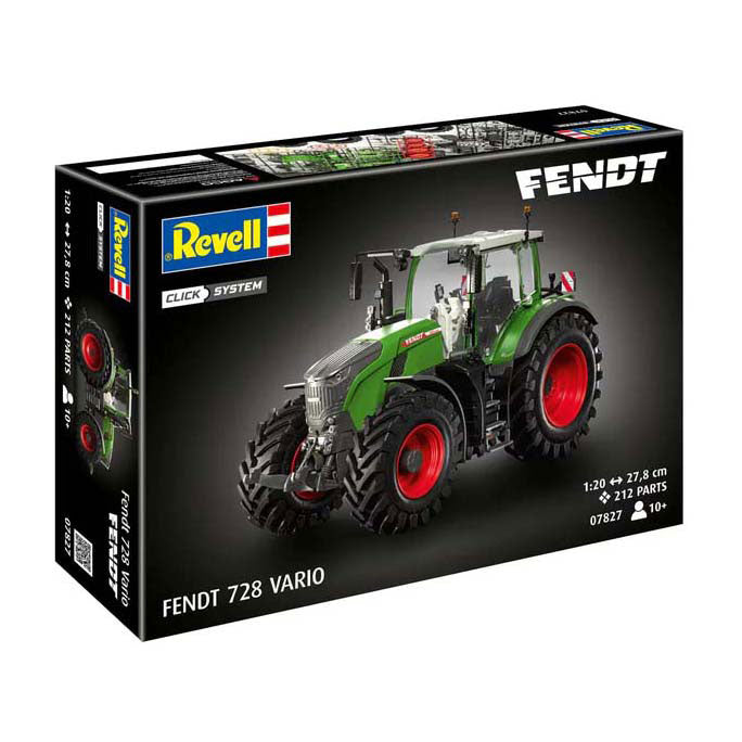 Maquette Revell Tracteur Fendt 728 Vario 1:20 - 212 pièces.