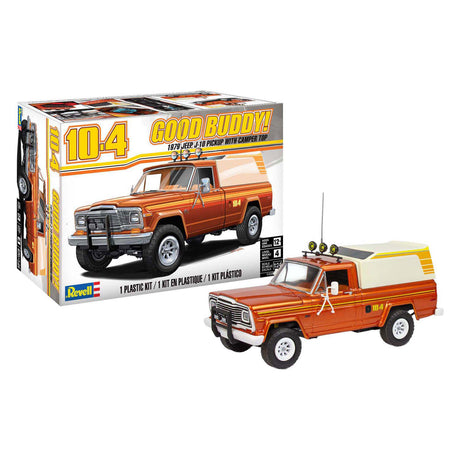 Maquette Revell - Pickup Jeep J-10 1979 avec toit camping-car 1:24 -