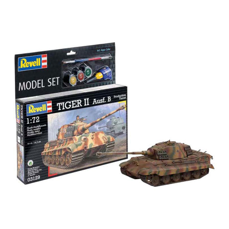 Maquette Revell - Tiger II Ausf. b 1:72 - 144 pièces.