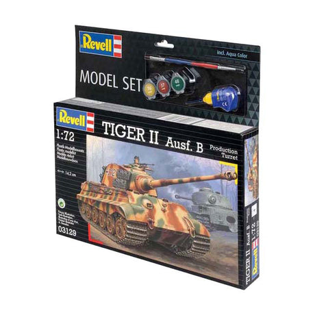Maquette Revell - Tiger II Ausf. b 1:72 - 144 pièces.