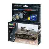 Maquette Revell - Sherman M4A1 1:72 - 86 pcs.