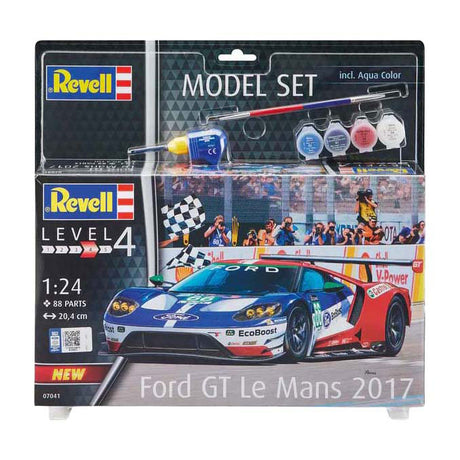 Maquette Revell - Ford GT Le Mans 1:24 - 88 pièces. - y compris couleurs de peinture de base