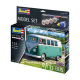 Maquette Revell - Bus VW T1 1:24 - 146 pcs. - y compris couleurs de peinture de base