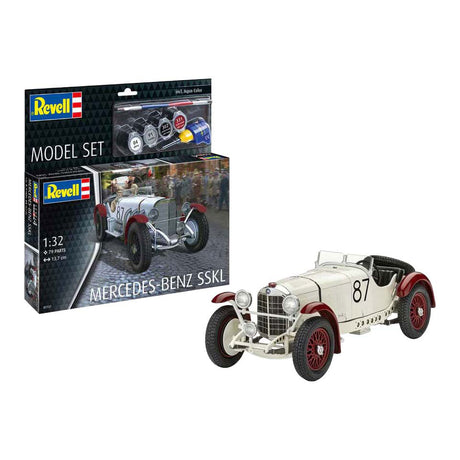 Maquette Revell - Mercedes-Benz SSKL 1:32 - 79 pièces. - y compris couleurs de peinture de base