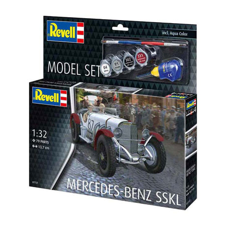 Maquette Revell - Mercedes-Benz SSKL 1:32 - 79 pièces. - y compris couleurs de peinture de base