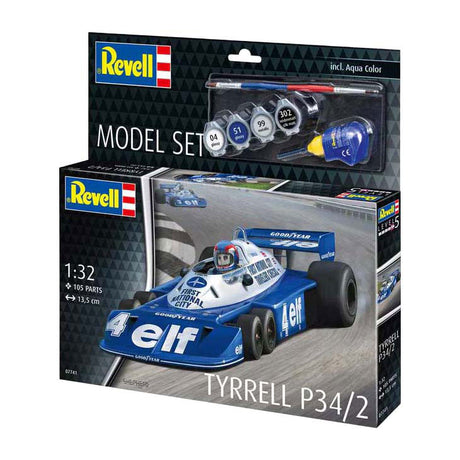Maquette Revell - Tyrrel P34 2 1:32 - 105 pcs. - y compris couleurs de peinture de base