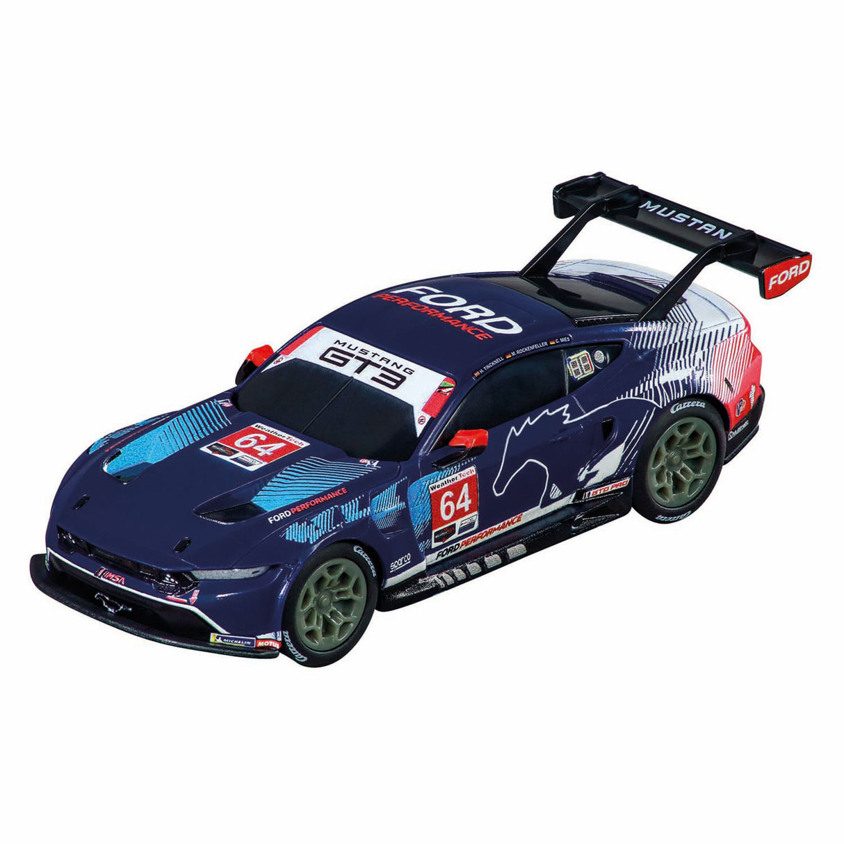 Carrera Pull Back Ford Mustang GT3 1:43 - 3 pcs.