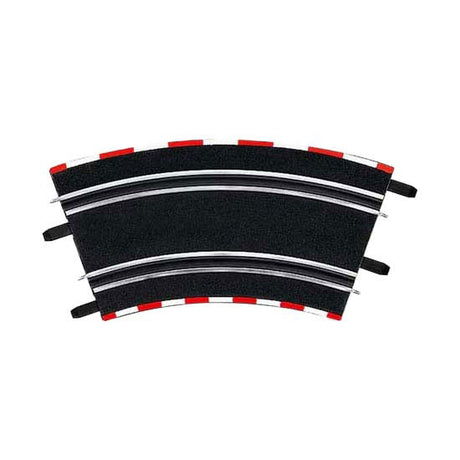 Carrera, allez !!! coude de pièce de piste de course - 4 pcs.