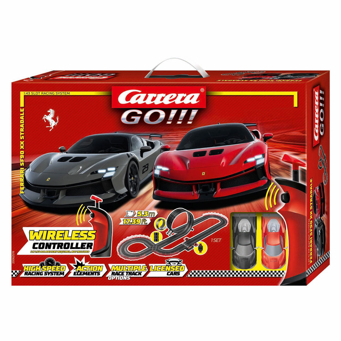 Carrera, allez !!! piste de course - ferrari sf90 xx stradale