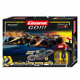 Carrera, allez !!! super formule de piste de course - m. verstappen, n°1 contre l. Norris, n°4