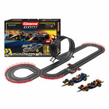 Carrera, allez !!! super formule de piste de course - m. verstappen, n°1 contre l. Norris, n°4