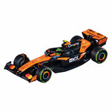 Carrera, allez !!! super formule de piste de course - m. verstappen, n°1 contre l. Norris, n°4