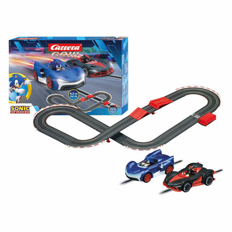 Carrera, allez !!! piste de course - Sonic le hérisson