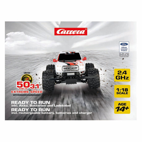 Carrera rc 2.4ghz ford f-150 raptor -px- - 50 km/h
