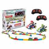 Carrera RC 2,4 GHz Mario Kart Ensemble de course sur table – Mario Luigi 1:43