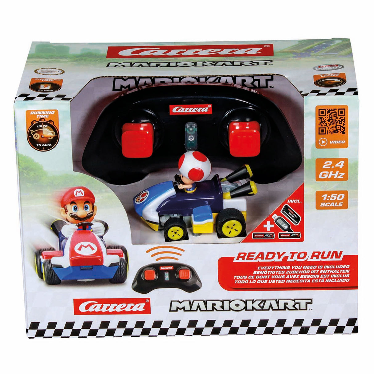Carrera RC 2,4 GHz Mario Kart Crapaud