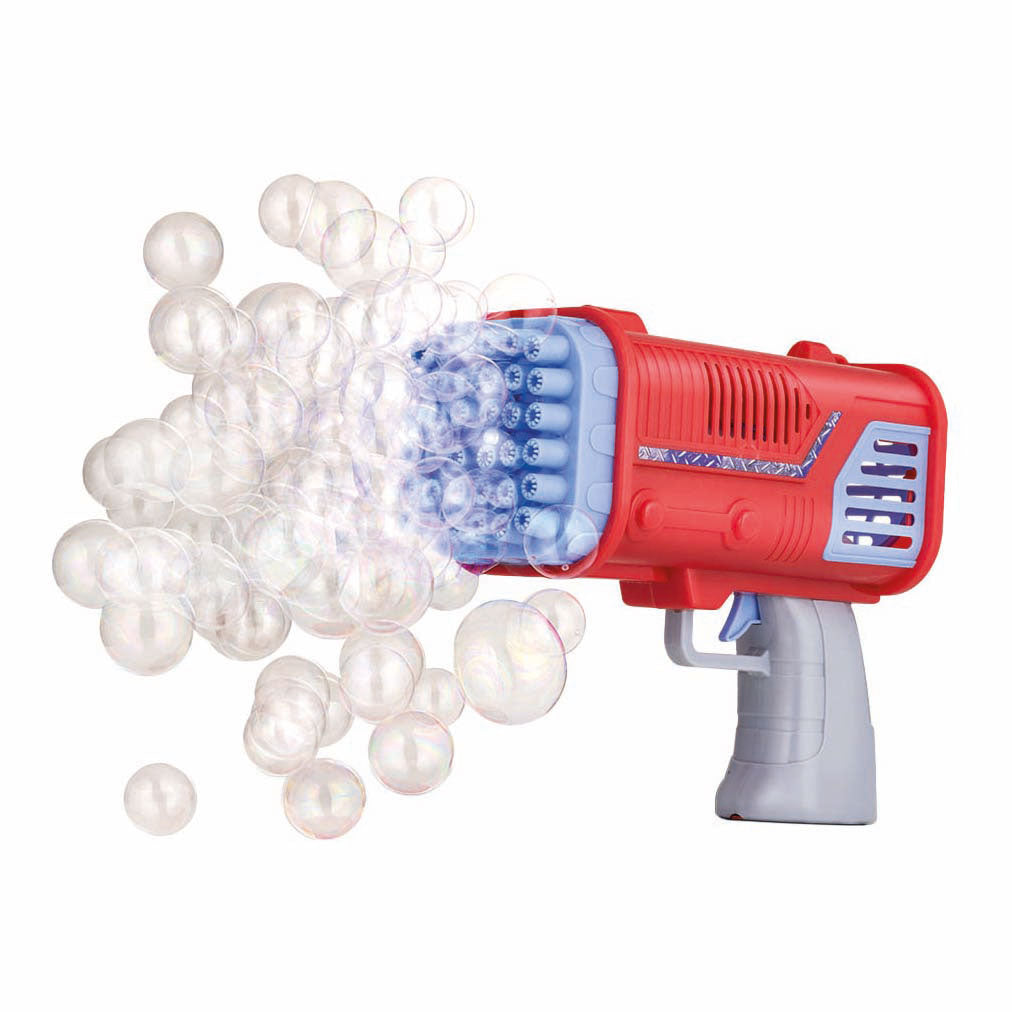 Bazooka de fête à bulles Pustefix avec souffleur à bulles