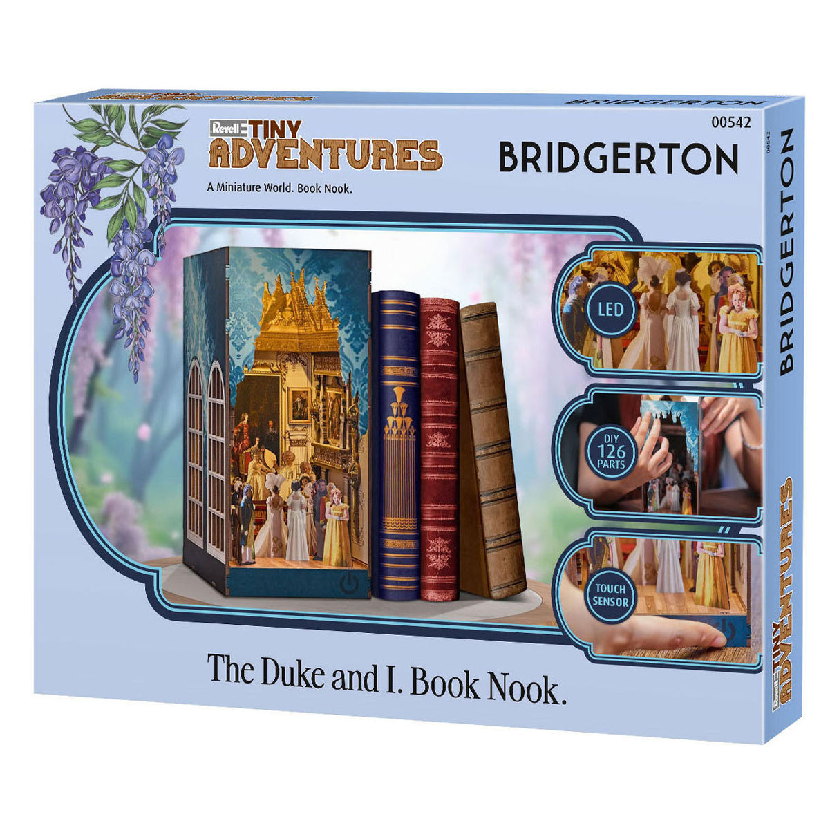 Revell tiny adventures book nook bridgerton the duke and i - 136dlg.