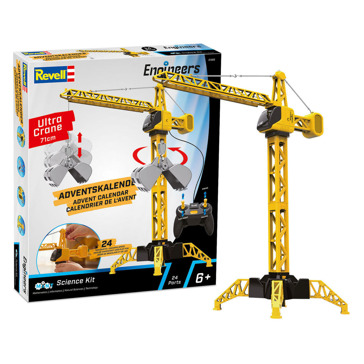 Revell engineers adventskalender mega kraan