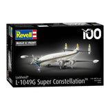 Revell modelbouwpakket vliegtuigen - 03745 lockheed l.1049g super constellation - lufthansa 100 - duits passagiersvliegtuig plastic - 1:144 - modelbouw