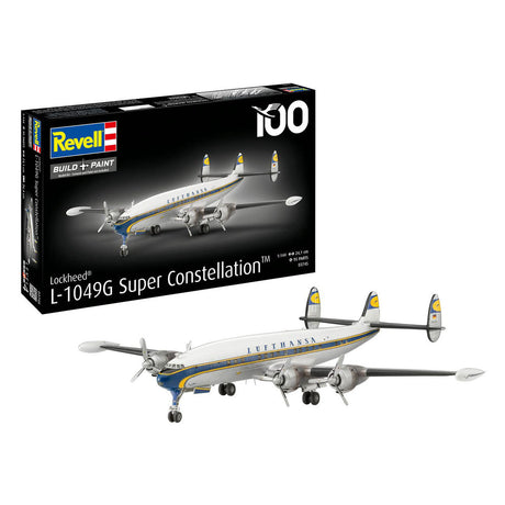 Maquette Revell Lockheed L.1049g Super Constellation Lufthansa 1:144 - 95 pièces.