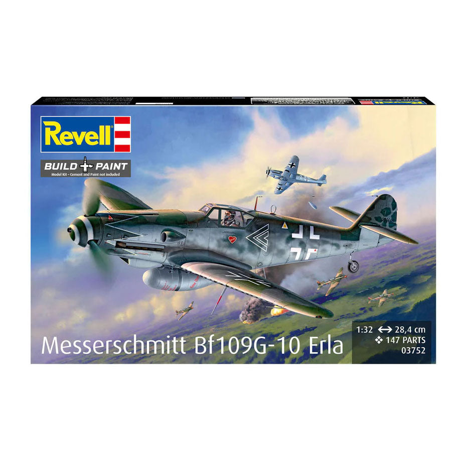 Revell maquette messerschmitt bf109g-10 erla 1:32 - 147pcs