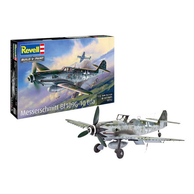 Revell maquette messerschmitt bf109g-10 erla 1:32 - 147pcs