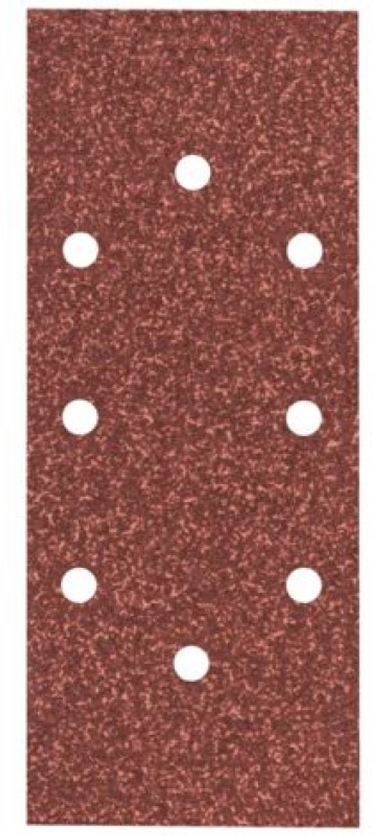 Bosch accessories 2608608x98 2608608x98 oscillerend schuurpapier korrelgrootte 40, 80, 120, 180 (ø x l) 93 mm x 230 mm 10 stuk(s)