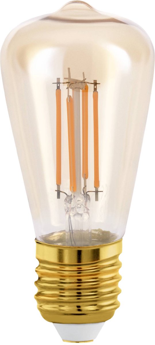 Lampe LED Eglo - E27- 270 LM - ST48 Rustique - Amber 2200K
