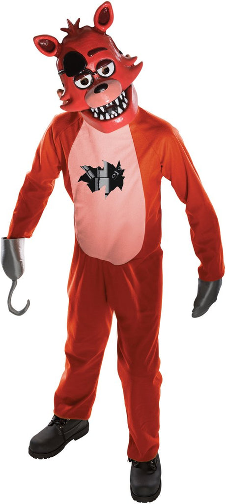 Rubies - costume de films d'horreur - costume de foxy enfant - orange, marron - taille 116 - halloween - déguisements