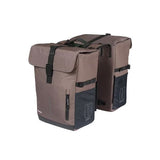 Sacoche de vélo double Basil move mik 30 litres 16 x 27 x 38 cm - marron