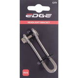 Crochet de lampe Edge city inox sur boulon couronne