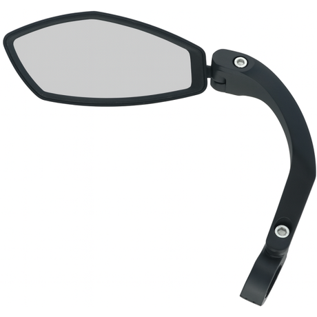 Rétroviseur Edge pour vélo électrique gauche 360 degrés réglable 21-26 mm - noir