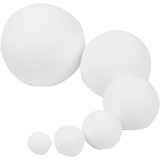 Boules d'entreprise Creativ, d 12+15+20+30+40+50 mm, blanches, 240 pièces 1 boîte