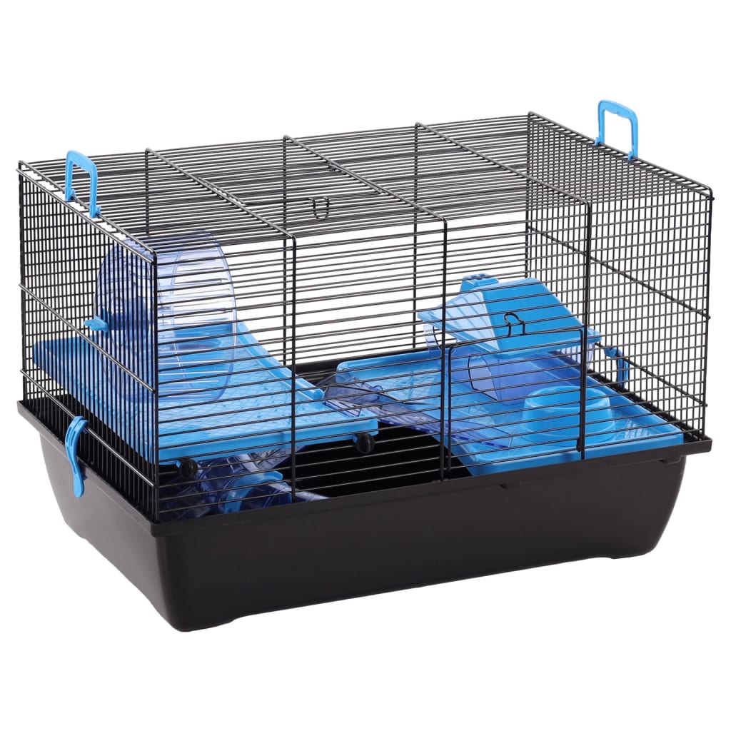 Flamingo Flamingo CAGE CAGE JARO 2 50,5X33X32.5 CM Black and Blue