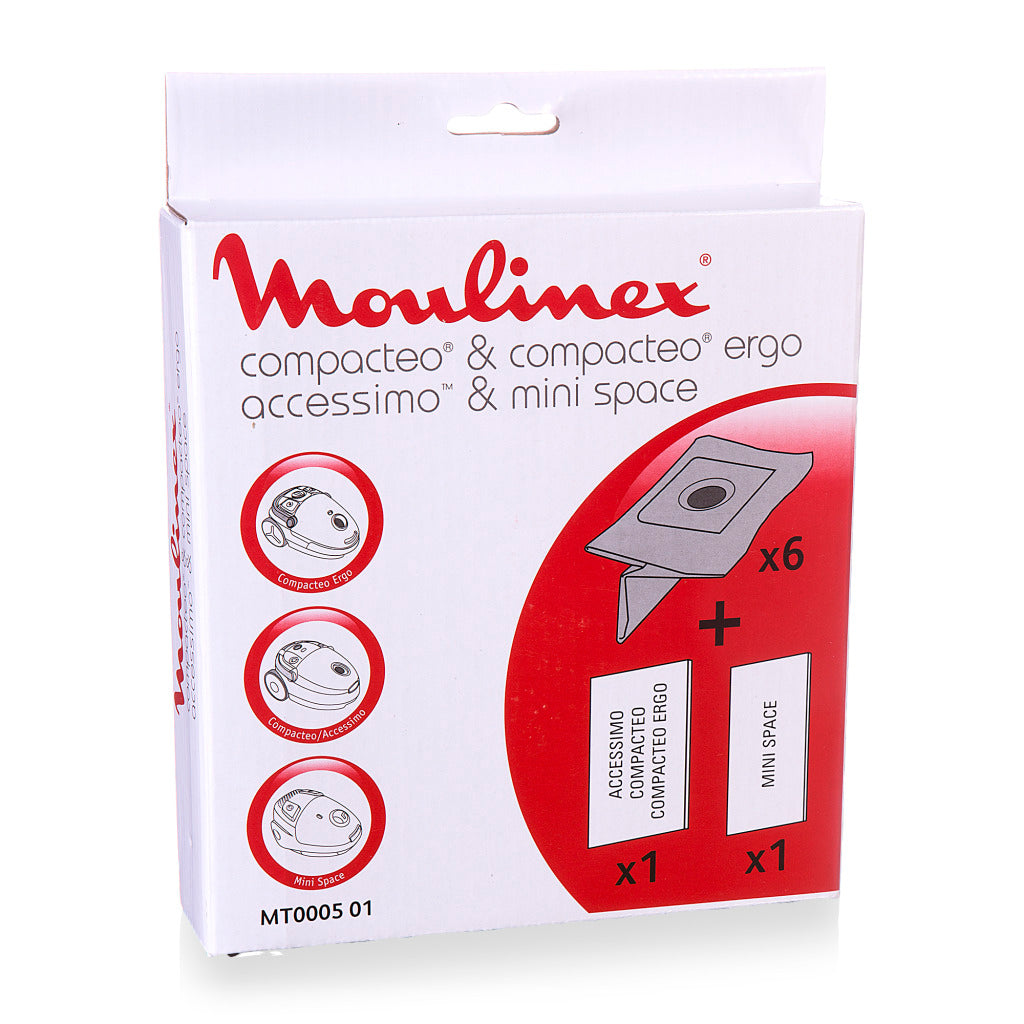 Moulinex 2681048050 mt000501 sac à poussière compact acc.