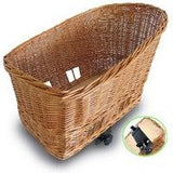 Basil Pasja Dog bike basket - Large 50 cm Rear basket - Natural