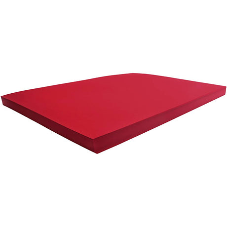 Carton d'entreprise Creativ, feuille 50x70 cm, 270 gr, rouge de Noël, 100 feuilles 1 boîte