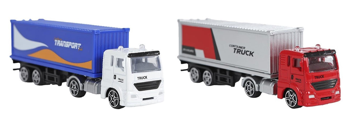 Camion 2 jeux moulé sous pression, 12 cm