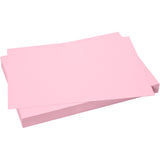 Carton d'entreprise Creativ, feuille 50x70 cm, format 50x70 cm, 270 gr, rose clair, 100 feuilles 1 boîte