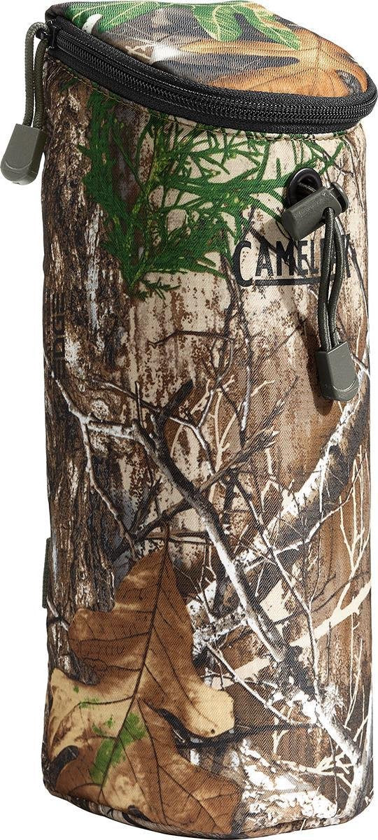 Pochette pour bouteille de chasse Camelbak - Housse de rangement pour bouteille - vert camouflage marron (véritable bordure d'arbre)