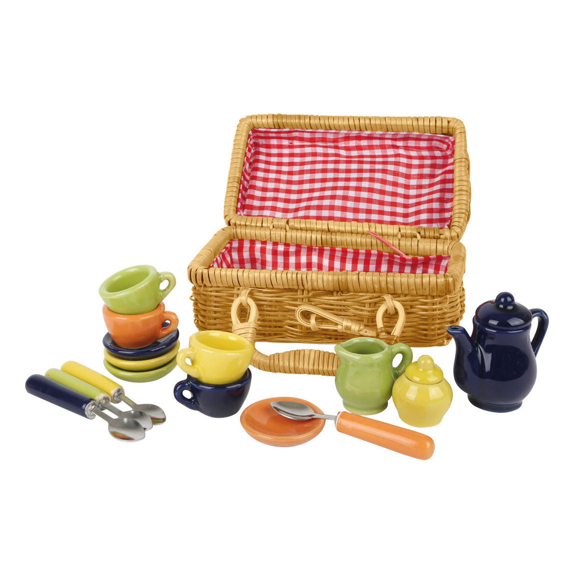 Small foot - panier pique-nique avec vaisselle
