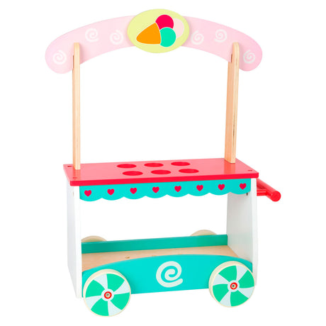 Small foot - chariot à glace en bois avec accessoires