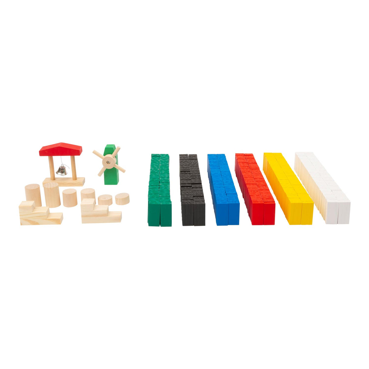 Small foot - rallye de dominos en bois, 490 pcs.