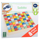 Petit pied - Couleur de jeu Sudoku en bois, 82dlg.