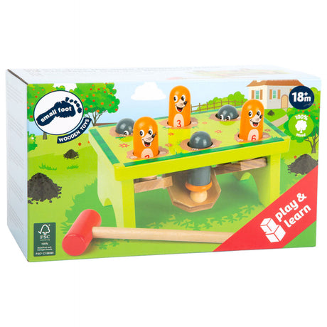 Petit pied - Mollen en bois en bois